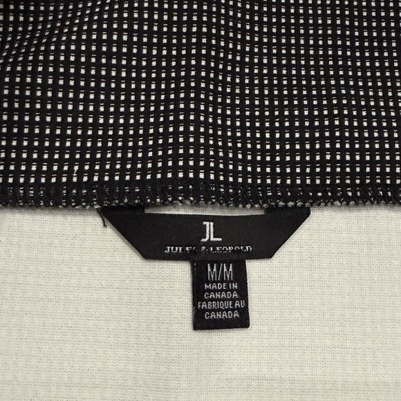 Jules & Leopold Pencil Straight Skirt Women M 8 10 Check Dot Pull On Office Work - Picture 3 of 5